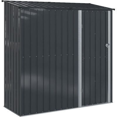 Vidaxl Schowki Ogrodowe Antracyt 203 X 85,5 X 200 Cm Metal Vidaxl Schowki Ogrodowe Antracyt 203 X 85,5 X 200 Cm Metal