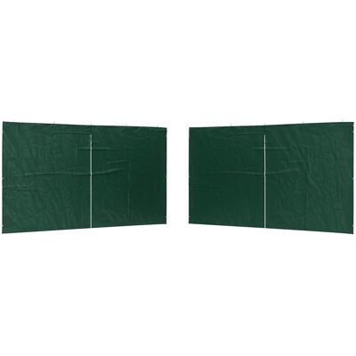 vidaXL Ściana boczna namiotu na imprezy 2 pcs zielony 400 x 195 cm vidaXL Ściana boczna namiotu na imprezy 2 pcs zielony 400 x 195 cm