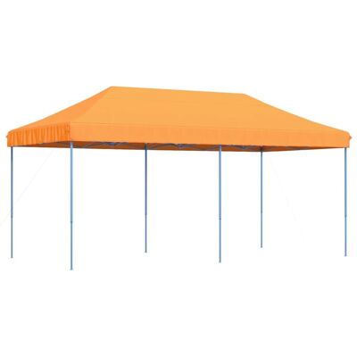 vidaXL Składany namiot imprezowy pop-up, pomarańczowy, 580x292x315 cm vidaXL Składany namiot imprezowy pop-up, pomarańczowy, 580x292x315 cm