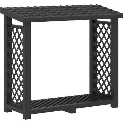 Vidaxl Stojak Na Drewno Kominkowe Antracytowy 114 X 46 X 101 Cm Pp Vidaxl Stojak Na Drewno Kominkowe Antracytowy 114 X 46 X 101 Cm Pp