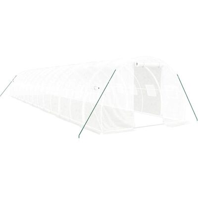 Szklarni vidaXL 14x3x2 m z stalową konstrukcją - Szklarni Szklarni vidaXL 14x3x2 m z stalową konstrukcją - Szklarni