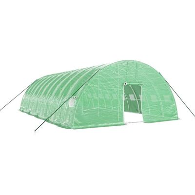 Szklarnia vidaXL 10x6x2.85 m z stalową ramą Szklarnia vidaXL 10x6x2.85 m z stalową ramą