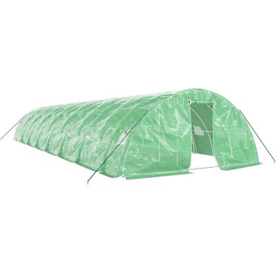 Szklarnia vidaXL 16x5x2,3m Stalowa rama - Szklarnia Szklarnia vidaXL 16x5x2,3m Stalowa rama - Szklarnia