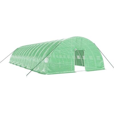 vidaXL Szklarnia ze Stalowym Szkieletem 14x6x2,85 m - Szklarnia vidaXL Szklarnia ze Stalowym Szkieletem 14x6x2,85 m - Szklarnia