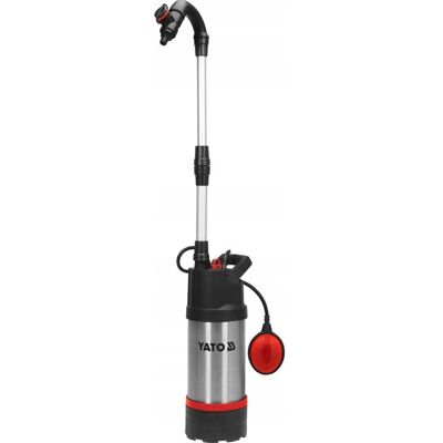 YATO POMPA ZATAPIALNA DO WODY CZYSTEJ BRUDNEJ DESZCZÓWKI 550W Z PŁYWAKIEM YATO POMPA ZATAPIALNA DO WODY CZYSTEJ BRUDNEJ DESZCZÓWKI 550W Z PŁYWAKIEM