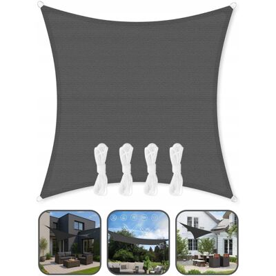 Inny producent Żagiel ogrodowy 300 x 300 cm Inny producent Żagiel ogrodowy 300 x 300 cm