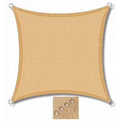 Inny producent Żagiel Przeciwsłoneczny 2,5X2,5M 160 G/M² Ochrona Przed Słońcem Uv Zadaszen Inny producent Żagiel Przeciwsłoneczny 2,5X2,5M 160 G/M² Ochrona Przed Słońcem Uv Zadaszen