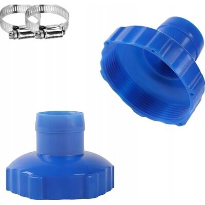 Inny producent Adapter Węża Basenowego 2szt 80mm Na 38mm Złączka Redukcja Ogrodowa Inny producent Adapter Węża Basenowego 2szt 80mm Na 38mm Złączka Redukcja Ogrodowa