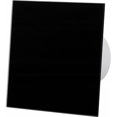 Airroxy Panel Szklany Czarny Połysk Do Wentylatora Drim 100 I 125 Airroxy Panel Szklany Czarny Połysk Do Wentylatora Drim 100 I 125