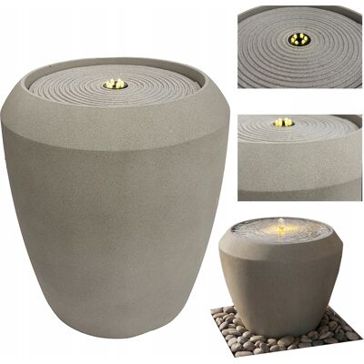Moodme Fontanna Ogrodowa Dekoracyjna Z Pompą Waterfall Led 33x30,5 Cm Do Ogrodu Moodme Fontanna Ogrodowa Dekoracyjna Z Pompą Waterfall Led 33x30,5 Cm Do Ogrodu