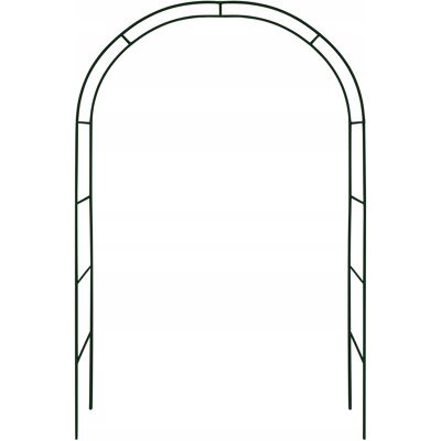 Gockowiak PERGOLA OGRODOWA TARASOWA PODPORA ŁUK NA KWIATY RÓŻE PNĄCZA METALOWA 240CM Gockowiak PERGOLA OGRODOWA TARASOWA PODPORA ŁUK NA KWIATY RÓŻE PNĄCZA METALOWA 240CM