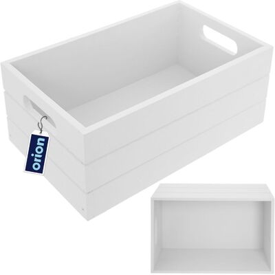 Orion Skrzynka Drewniana Do Przechowywania Na Kosmetyki Artykuły Biurowe 36x26x15 Orion Skrzynka Drewniana Do Przechowywania Na Kosmetyki Artykuły Biurowe 36x26x15