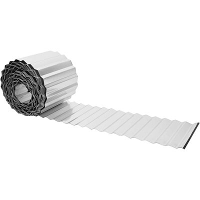 Vidaxl Krawężnik Do Trawnika 5 M X 25 Cm Stal Ocynkowana Srebrny Vidaxl Krawężnik Do Trawnika 5 M X 25 Cm Stal Ocynkowana Srebrny