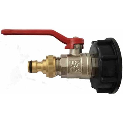 Boni-shop Adapter Ibc S60 Z Zaworem Kulowym 3/4 Cala Do Kontenera Boni-shop Adapter Ibc S60 Z Zaworem Kulowym 3/4 Cala Do Kontenera