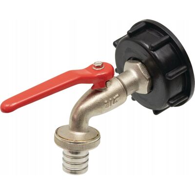 Granit Adapter Zawór Kulowy Kran 3/4 S60x6 Zbiornik Ibc Granit Adapter Zawór Kulowy Kran 3/4 S60x6 Zbiornik Ibc