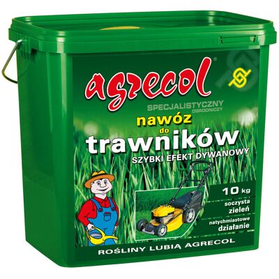 Agrecol Naw. Do Trawników Szybki Efekt Dywanowy 10 Kg Agrecol Naw. Do Trawników Szybki Efekt Dywanowy 10 Kg