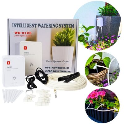 Inny producent Automatyczny System Podlewania Roślin Doniczkowych, Inteligenta Konewka Automatyczna - Sterowanie Aplikacją - Wi-Fi / Usb Inny producent Automatyczny System Podlewania Roślin Doniczkowych, Inteligenta Konewka Automatyczna - Sterowanie Aplikacją - Wi-Fi / Usb
