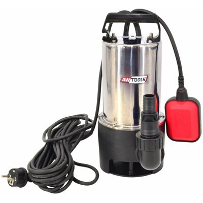 AWTOOLS pompa inox wody brudnej z pływakiem 1100w. AWTOOLS pompa inox wody brudnej z pływakiem 1100w.