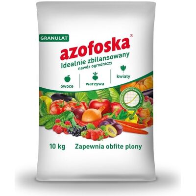 Azofoska GRANULAT worek 10 kg Inco Azofoska GRANULAT worek 10 kg Inco