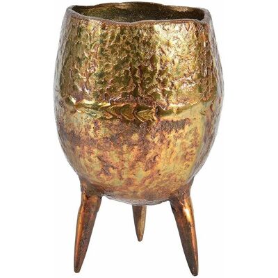 Belldeco Barok old Osłonka na nóżkach, złoto miedziana, aluminiowa, wysoka b Belldeco Barok old Osłonka na nóżkach, złoto miedziana, aluminiowa, wysoka b
