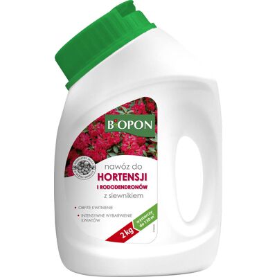 Bros Nawóz do Hortensji i Rododendronów 2kg Bros Nawóz do Hortensji i Rododendronów 2kg