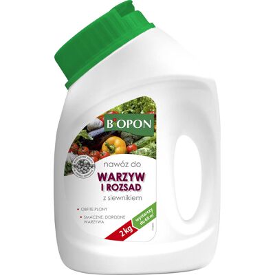 Bros Nawóz Granulowany Z Siewnikiem 2kg - Warzywa Bros Nawóz Granulowany Z Siewnikiem 2kg - Warzywa