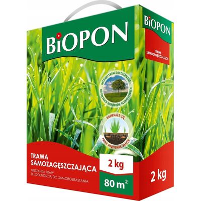 Bros BIOPON trawa samozagęszczająca 2kg Bros BIOPON trawa samozagęszczająca 2kg