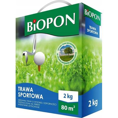 Bros BIOPON trawa sportowa 2kg Bros BIOPON trawa sportowa 2kg