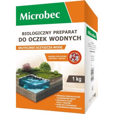 Bros Microbec Biologiczny Preparat Do Oczek Wodnych 1kg Bros Microbec Biologiczny Preparat Do Oczek Wodnych 1kg