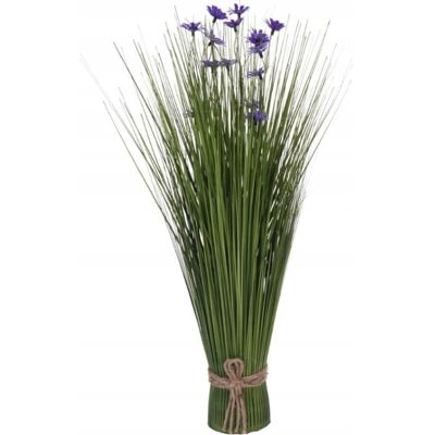 Koopman Bukiet sztucznej trawy z kwiatami 52 cm Koopman Bukiet sztucznej trawy z kwiatami 52 cm