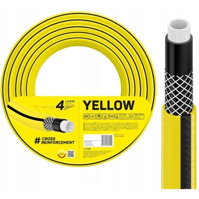 Żółta Wąż Ogrodowy Cellfast 30m 3/4" - Wąż Ogrodowy Żółta Wąż Ogrodowy Cellfast 30m 3/4" - Wąż Ogrodowy