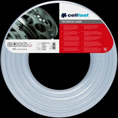Cellfast - Resistenti Chimici Leggeri - 50m 10x2.5mm - Flexible hose Cellfast - Resistenti Chimici Leggeri - 50m 10x2.5mm - Flexible hose