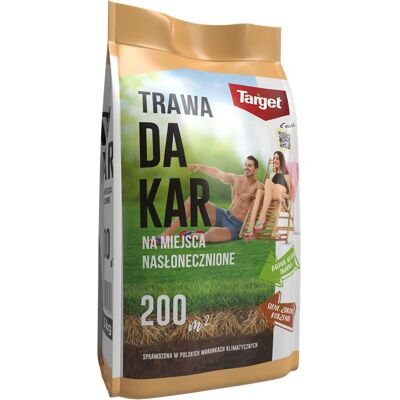 Target Dakar 5 kg nasiona trawy do trawników nasłonecznionych Target Dakar 5 kg nasiona trawy do trawników nasłonecznionych