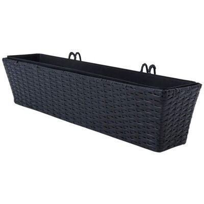 Doniczka z wkładem 60 x 16 x 14 cm PATIO Doniczka z wkładem 60 x 16 x 14 cm PATIO