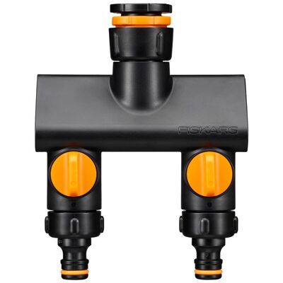 Fiskars Comfort Rozdzielacz podwójny On/Off, 1070577 Fiskars Comfort Rozdzielacz podwójny On/Off, 1070577