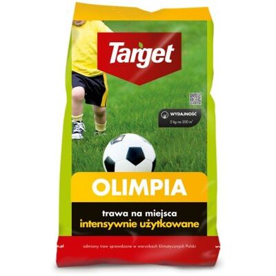 Nasiona traw - olimpia miejsca intensywnie użytkowane 5 kg - Target Nasiona traw - olimpia miejsca intensywnie użytkowane 5 kg - Target