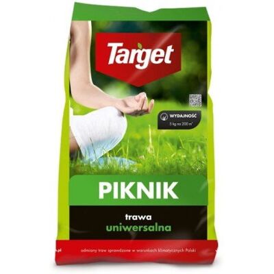 Nasiona traw - piknik uniwersalna 5 kg - Target Nasiona traw - piknik uniwersalna 5 kg - Target