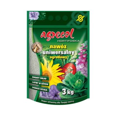 Hortifoska nawóz ogrodowa uniwersalna 3kg - Agrecol Hortifoska nawóz ogrodowa uniwersalna 3kg - Agrecol