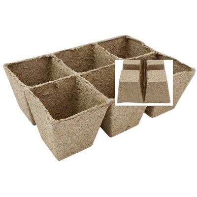 Euroflora JIFFY-STRIPS TYP 530 DONICZKI TORFOWE ZESPOLONE 8X8X8 CM - 1242 SZT. Euroflora JIFFY-STRIPS TYP 530 DONICZKI TORFOWE ZESPOLONE 8X8X8 CM - 1242 SZT.