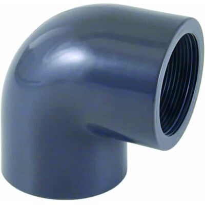 Cepex Kolanko PVC-U 90° 63mm z gwintem wewnętrznym PN10, do klejenia Cepex Kolanko PVC-U 90° 63mm z gwintem wewnętrznym PN10, do klejenia