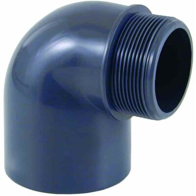 Cepex Kolano PCV 90° z gwintem 63mm x 2' PN10 do instalacji wodnych Cepex Kolano PCV 90° z gwintem 63mm x 2' PN10 do instalacji wodnych