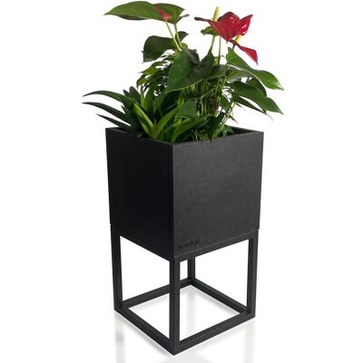 FLEXISTYLE Kwietnik Loft Fiorino Metalowy 22X22X40 Cm FLEXISTYLE Kwietnik Loft Fiorino Metalowy 22X22X40 Cm