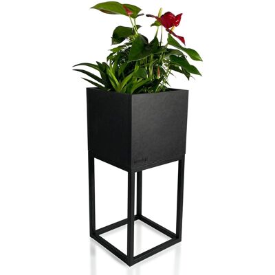 FLEXISTYLE Kwietnik Loft Fiorino Metalowy 22X22X50 Cm FLEXISTYLE Kwietnik Loft Fiorino Metalowy 22X22X50 Cm
