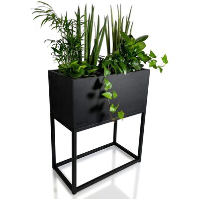 FLEXISTYLE Kwietnik Loft Fiorino Metalowy 42X22X50 Cm FLEXISTYLE Kwietnik Loft Fiorino Metalowy 42X22X50 Cm