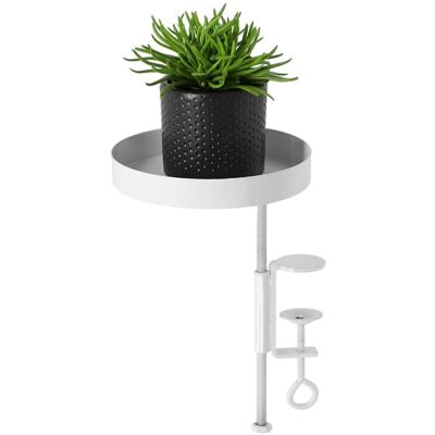 Esschert Design Kwietnik Parapetowy Z Zaciskiem Biały Regulowany Esschert Design Kwietnik Parapetowy Z Zaciskiem Biały Regulowany
