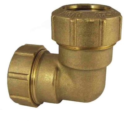 Boni-shop Mosiężne kolanko 90° do rur PE 20mm Boni-shop Mosiężne kolanko 90° do rur PE 20mm