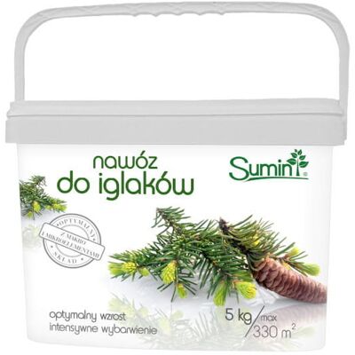 SUMIN Nawóz Do Iglaków 5 kg SUMIN Nawóz Do Iglaków 5 kg