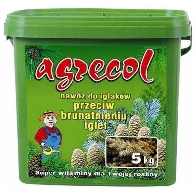 Nawóz do Iglaków Przeciw Brązowieniu 5kg Agrecol UPOMINKARNIA Nawóz do Iglaków Przeciw Brązowieniu 5kg Agrecol UPOMINKARNIA