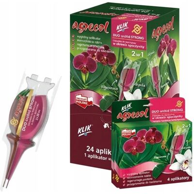 Nawóz do storczyków Agrecol Duo Orchid aplikator 2x 20ml opakowanie 24szt. Nawóz do storczyków Agrecol Duo Orchid aplikator 2x 20ml opakowanie 24szt.
