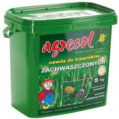 Agrecol - Nawóz do trawników na chwasty - 5kg Agrecol - Nawóz do trawników na chwasty - 5kg